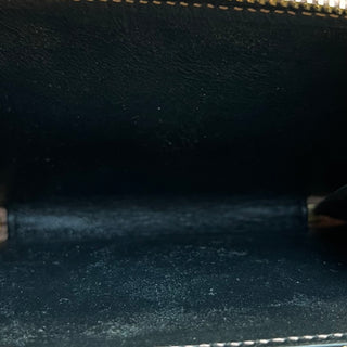 SAINT LAURENT Cassandre Matelassé Dark Beige Grain De Poudre Leather Compact Wallet