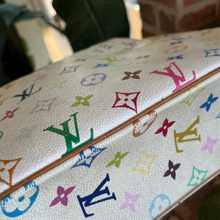 LOUIS VUITTON Boulogne White Monogram Multicolore Shoulder Bag
