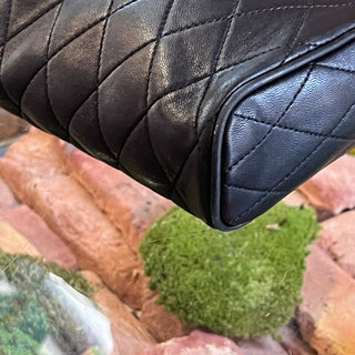 SAINT LAURENT Mini Carré-Quilt Matelassé Binocular Vanity Bag