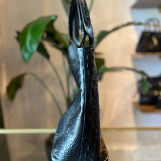 BRAHMIN Leopard Iona Hobo Shoulder