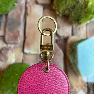 LOUIS VUITTON Monogram Canvas Illustre Posies Key Holder and Bag Charm