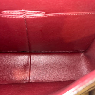 CHANEL Double Flap Jumbo Black Caviar Leather Shoulder Bag