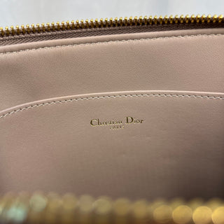 CHRISTIAN DIOR Medium Caro Daily Taupe Pouch