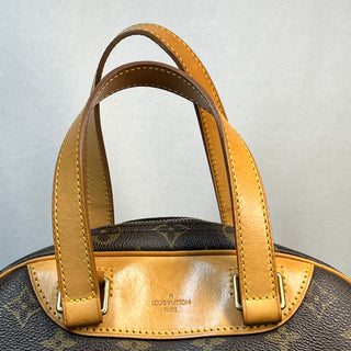 LOUIS VUITTON Excursion Brown Monogram Canvas Top Handle Bag