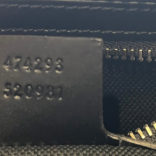 GUCCI Belt Bag Black Grey Soft GG Supreme Monogram Web Belt Bag