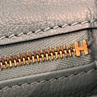 HERMES Bleu Paon Togo Birkin 30