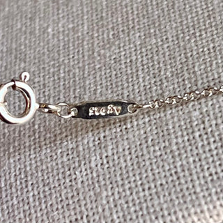 TIFFANY & CO Infinity 925 Sterling Silver Necklace