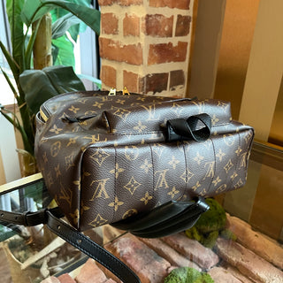LOUIS VUITTON Palm Springs MM Monogram Canvas Backpack