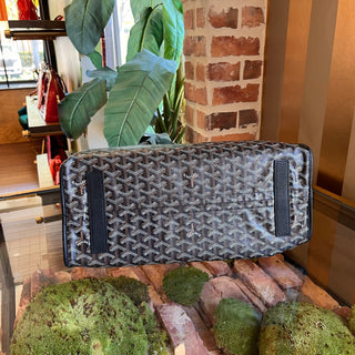 GOYARD Sac Hardy Pet Carrier PM Black Goyardine Canvas Tote
