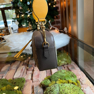 GUCCI Neo Vintage Beige New Acero Crop GG Supreme Monogram Web Shoulder Bag