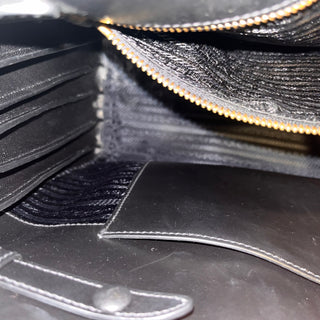 PRADA City Calf Bibliotheque Accordion Tote Bag