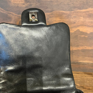 CHANEL 3 Flap Mini Black Quilted Lambskin Crossbody