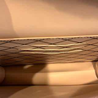 LOUIS VUITTON Trunk Chain Taupe Leather Shoulder Bag