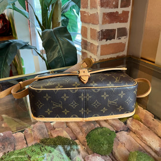 LOUIS VUITTON Sologne Brown Monogram Canvas Crossbody Bag