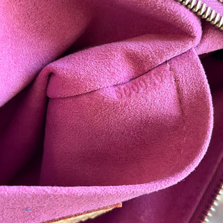 LOUIS VUITTON Neo Speedy Pink Denim Monogram Satchel Bag