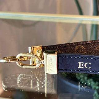LOUIS VUITTON Black Epi Twist Slim