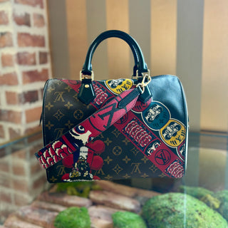 LOUIS VUITTON Monogram Canvas Kabuki Speedy Top Handle Bag 30