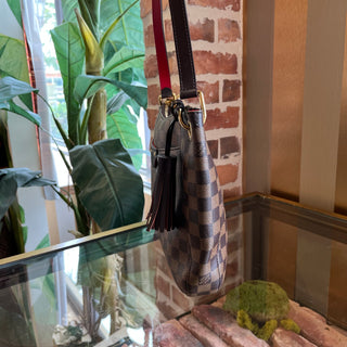 LOUIS VUITTON South Bank Damier Ebene Canvas Crossbody