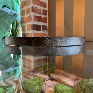 LOUIS VUITTON Centiere Monogram Belt
