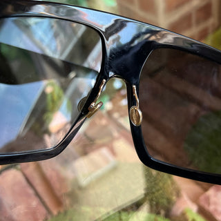 DIOR DiorSoLight Black Acetate Oversized Sunglasses