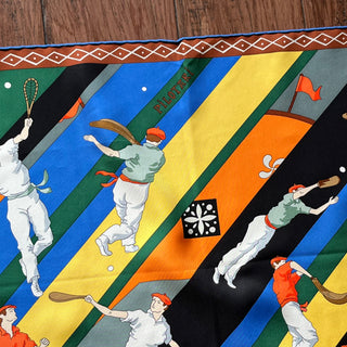HERMES Pilotari 90CM Mulitcolor Silk Scarf