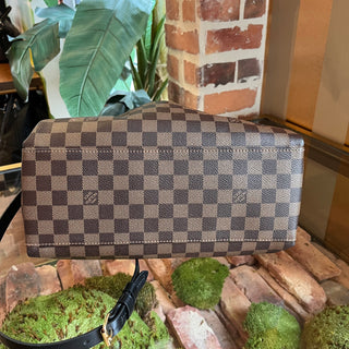 LOUIS VUITTON Odeon Tote MM Damier Ebene Canvas Tote