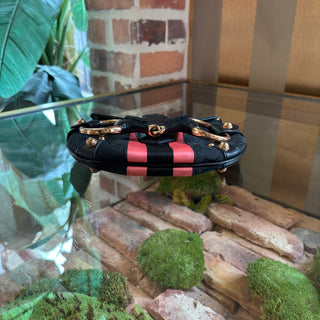 GUCCI Horsebit Mini Baguette Shoulder Bag