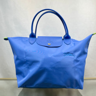 LONGCHAMP Le Pliage Blue Nylon Tote Bag