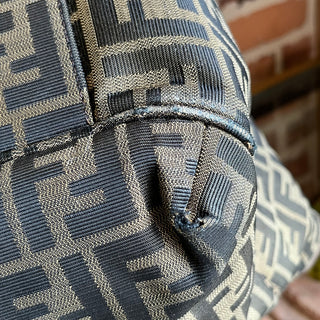 FENDI Brown Zucca Canvas Tote