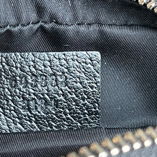 GUCCI Off The Grid Black Econyl Nylon Monogram Crossbody Shoulder Bag