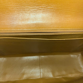 CHANEL Jumbo XL Maxi Tan Leather Single Flap Shoulder Bag