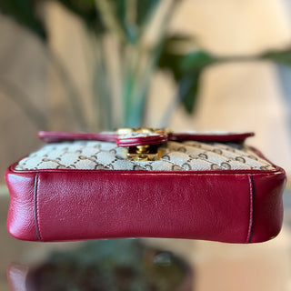 GUCCI GG Canvas Marmont Crossbody