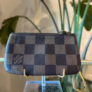 LOUIS VUITTON Key Cles Damier Ebene