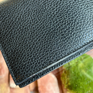 GUCCI Black Dollar Calfskin Interlocking G Crossbody