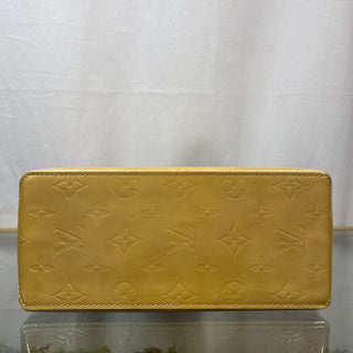 LOUIS VUITTON Reed PM Yellow Beige Top Handle