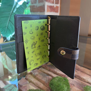 LOUIS VUITTON Small Damier Ebene Agenda