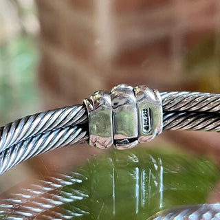 DAVID YURMAN Albion Prasiolite Diamonds 925 Sterling Silver Bracelet