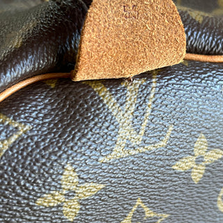 LOUIS VUITTON Keepall 55 Brown Monogram Canvas Vintage Duffel