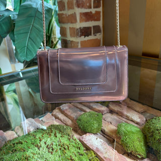 BVLGARI Metallic Pink Crossbody