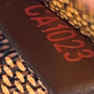 LOUIS VUITTON Vintage Damier Ebene Geronimos Belt Bag