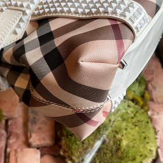 BURBERRY Rachel Small Studded Super Nova Tote Bag