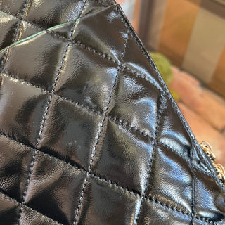 CHANEL My Pocket Quilted Shiny Calfskin Backpack