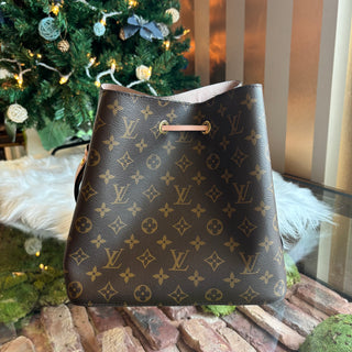 LOUIS VUITTON NeoNoe Damier Ebene Rose Poudre