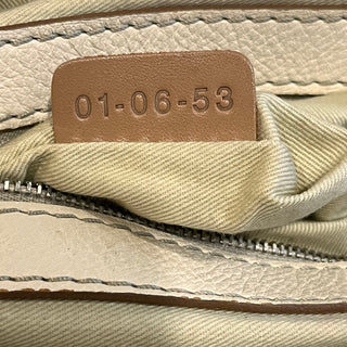 CHLOE Paddington Medium Argent Leather Satchel