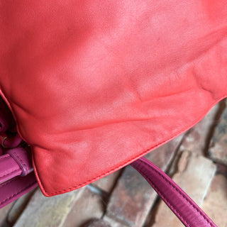 LOEWE Flamenco Small Pink Leather Crossbody Bag