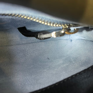 PRADA Etiquette Black Glace Calfskin Studded Flap Crossbody Bag