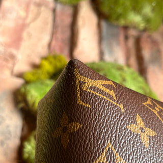 LOUIS VUITTON Pallas Chain Noir Monogram Canvas Leather Crossbody Bag