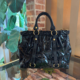 MIU MIU Black Patent Bag