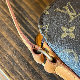 LOUIS VUITTON Drouot Brown Monogram Canvas Crossbody Bag