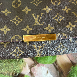 LOUIS VUITTON Favorite PM Monogram Canvas Brown Shoulder Bag
